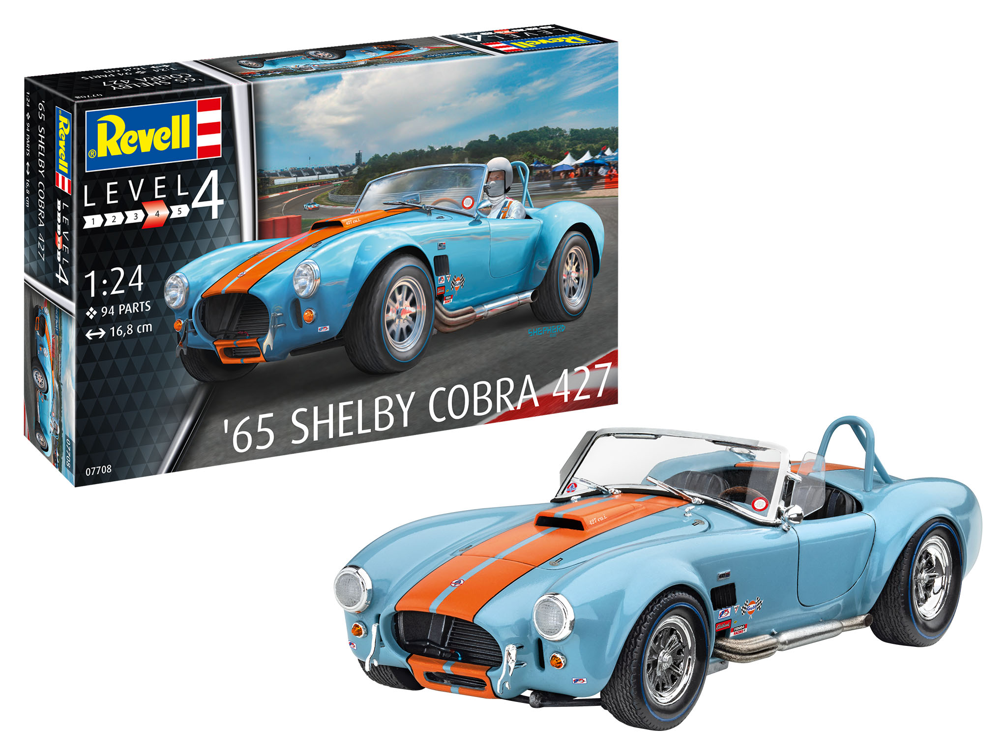 Buy 1965 Shelby Cobra 427 1/24 online for 32,95€ | AK-Interactive