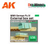 DEF DM35125 WWII German Pz.IV External box set (for Pz.IV Ausf.G H kit)