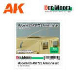 DEF DM35129 Modern US AS1729 Antenna set (for 1/35 US vehicles)