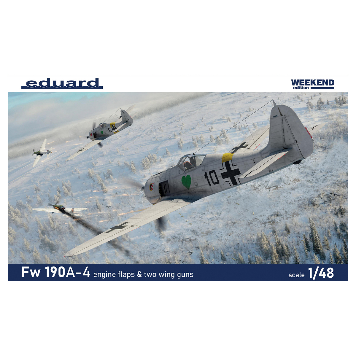 Fw 190A-4 w/ engine flaps & 2-gun wings 1/48