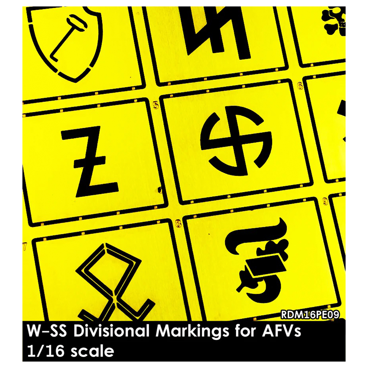 W-SS Divisional Markings for AFVs 1/16