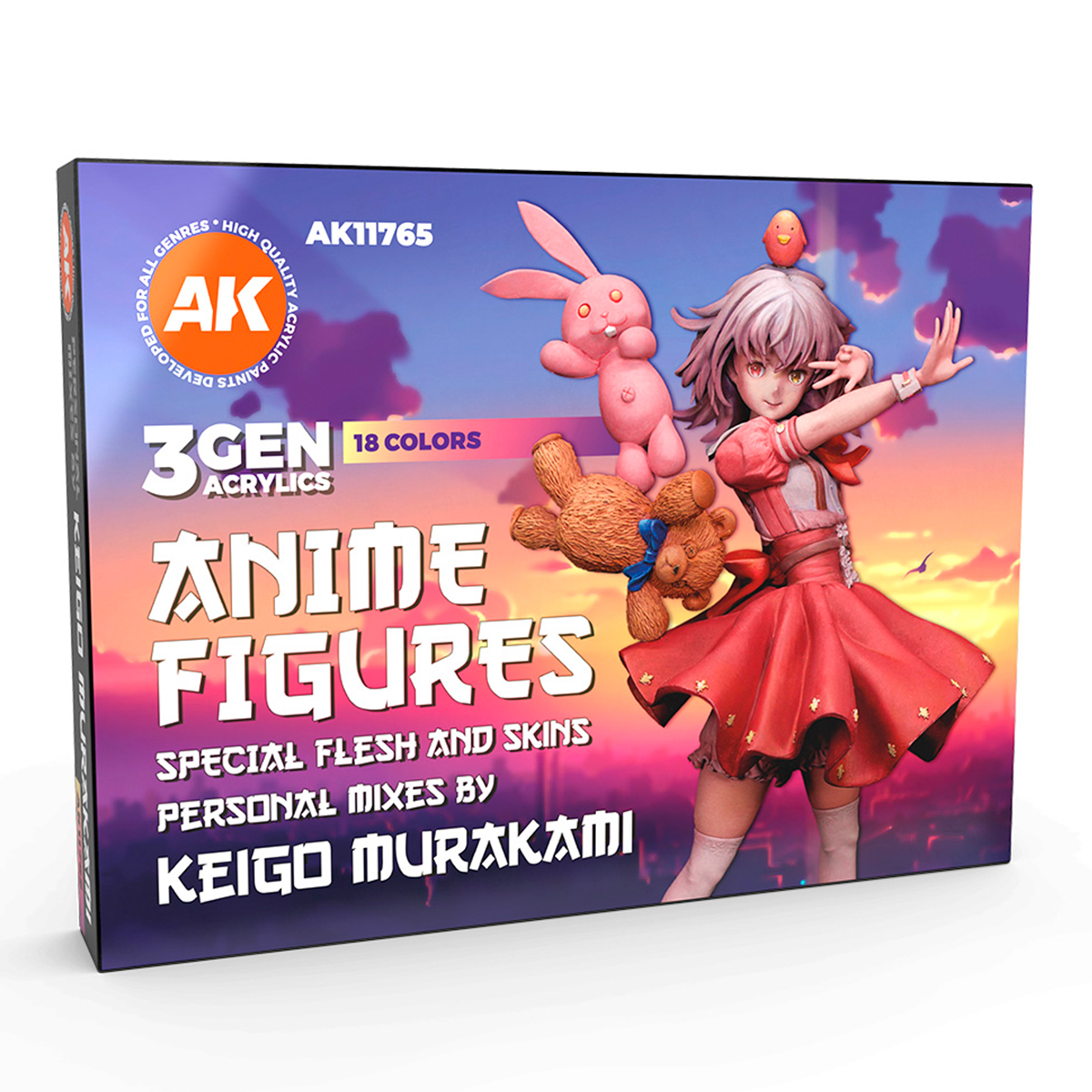 SIGNATURE SET – KEIGO MURAKAMI PERSONAL MIXES – ANIME FIGURES PAINT SET