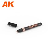 copper color marker metallic ak1304