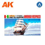 AOSH 044278 AOSHIMA 1/350 Italian 3-Mast Ship Amerigo Vespucci