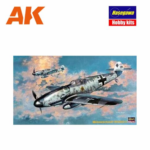 HASE 09147 HASEGAWA 1/48 Messerschmitt Bf109G-6