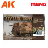MM TS-017s 1/35 German A7V Tank (Krupp) & Engine (Limited Edition)
