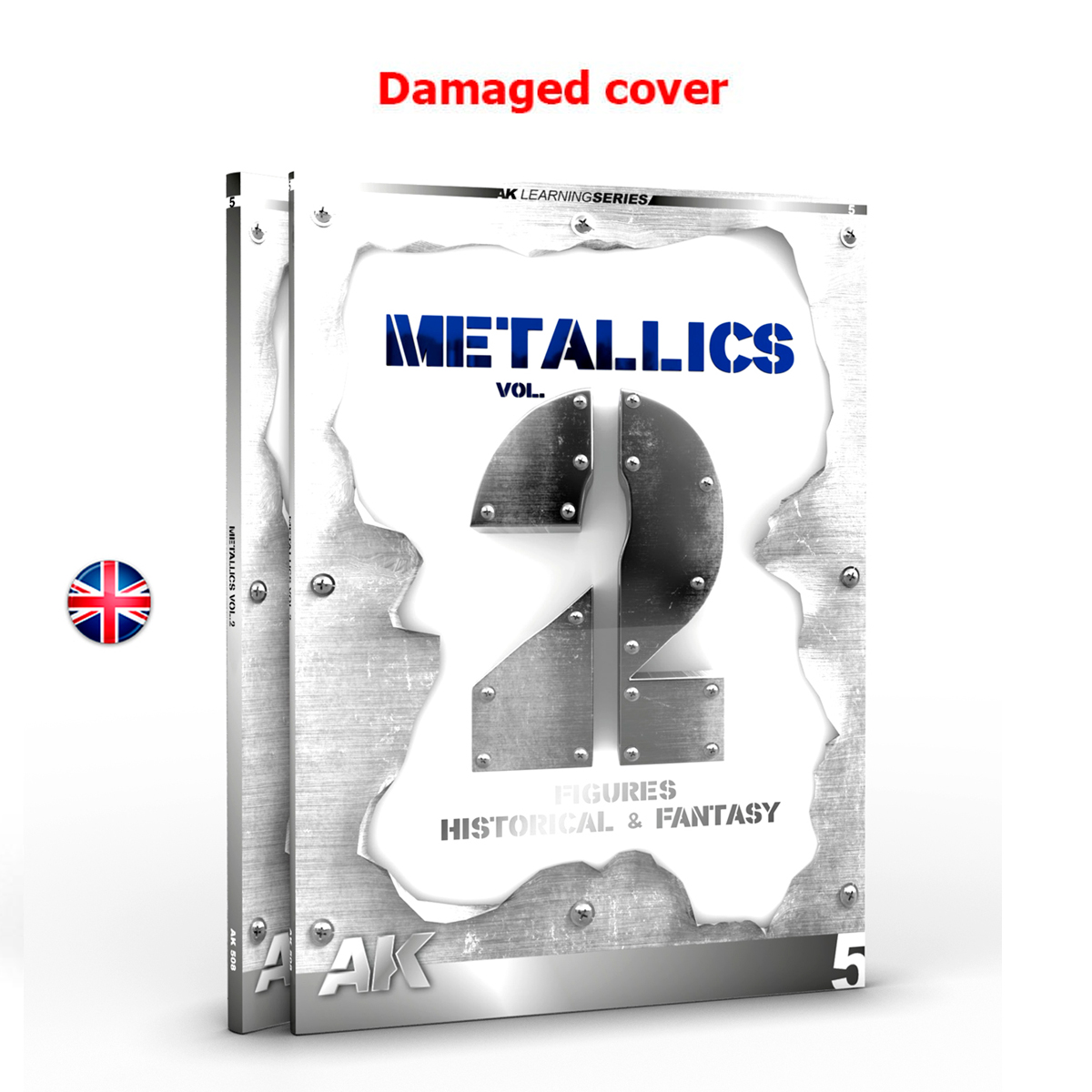 AK LEARNING 05: METALLICS Vol2 –Figures- (Damaged cover)