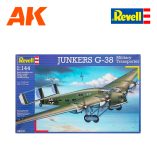 REV04021 REVELL 1/144 Junkers G-38 Military Transporter