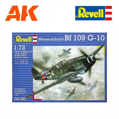 REV04160 REVELL 1/72 Messerschmitt Bf 109 G-10