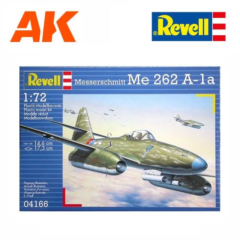 REV04166 REVELL 1/72 Messerschmitt Me 262 A-1a