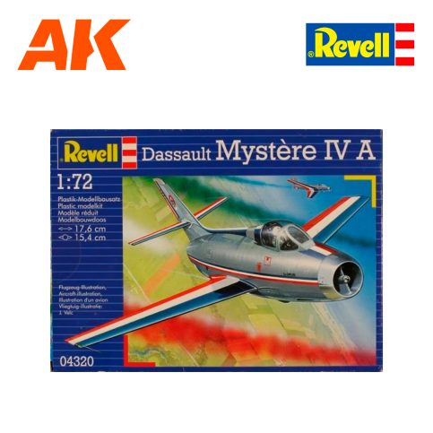 REV04320 REVELL 1/72 Dassault Mystère IV A