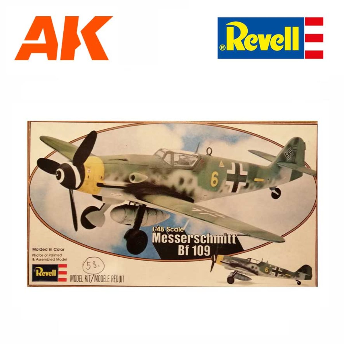 Buy REVELL 1/48 Messerschmitt Bf 109 G-10 online for14,00€ | AK