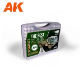 AK11705 THE BEST 120 COLORS FOR AFV