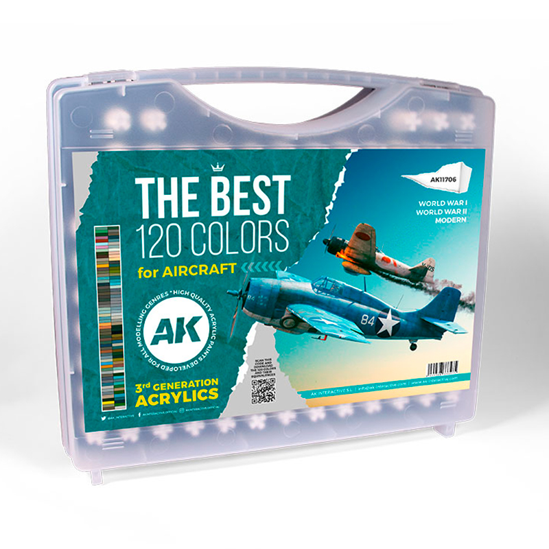 THE BEST 120 COLORS FOR AIRCRAFT