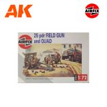 ARFX 01305 1/72 25pdr Field Gun & Morris Quad