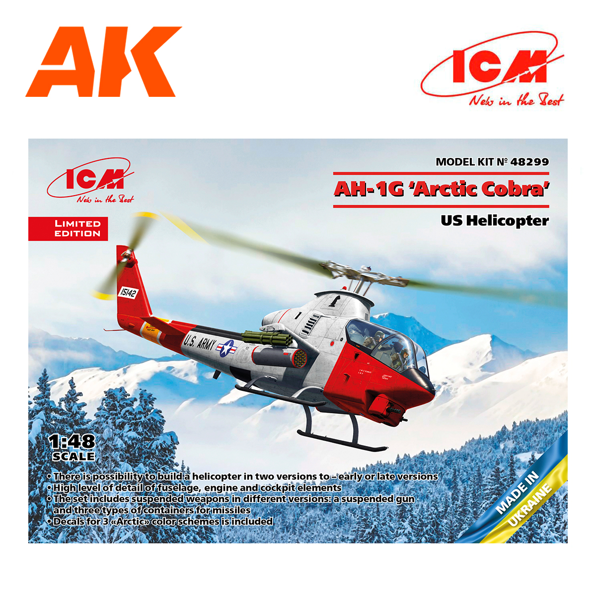 AH-1G ‘Arctic Cobra’, US Helicopter 1/48