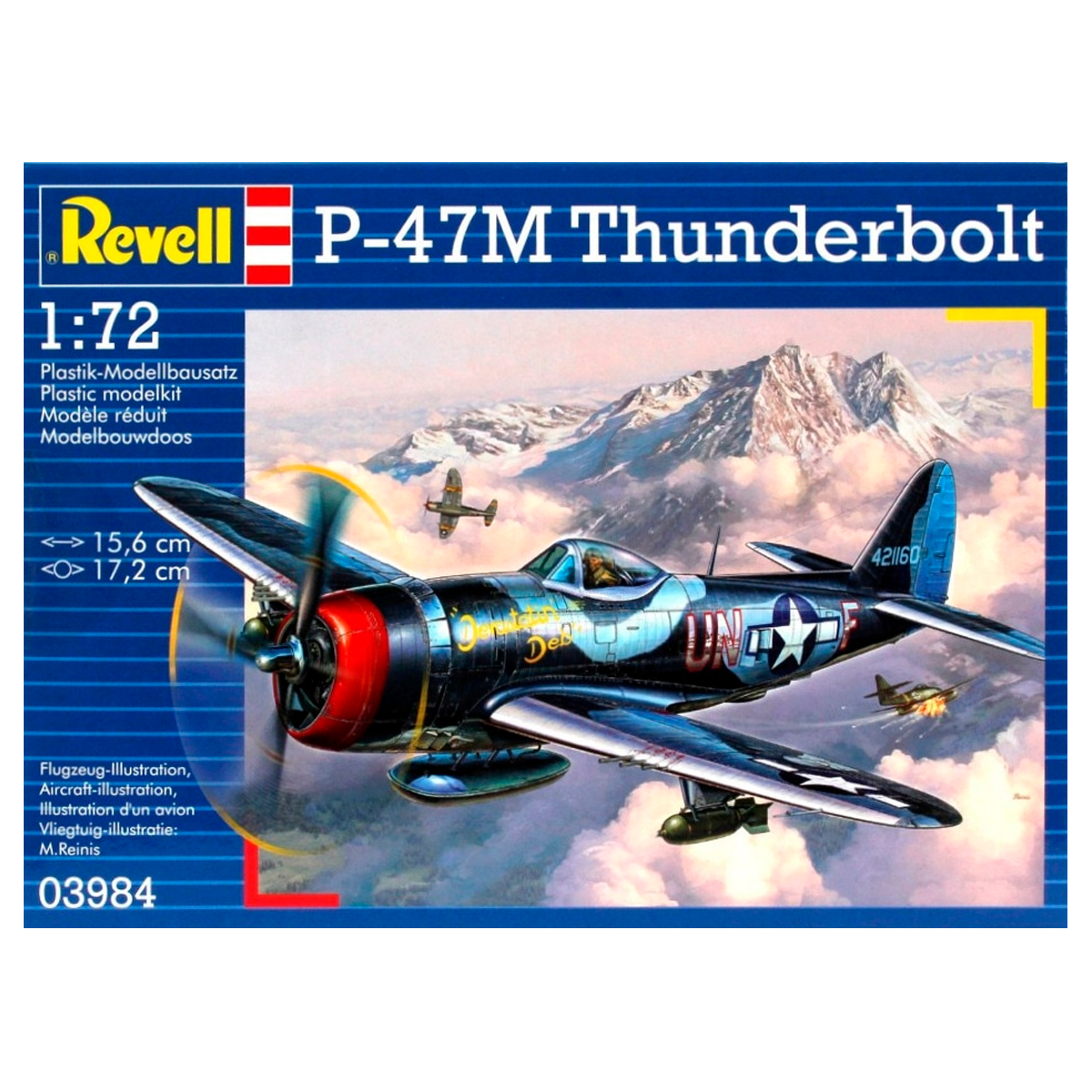 REVELL 1/72 P-47M Thunderbolt