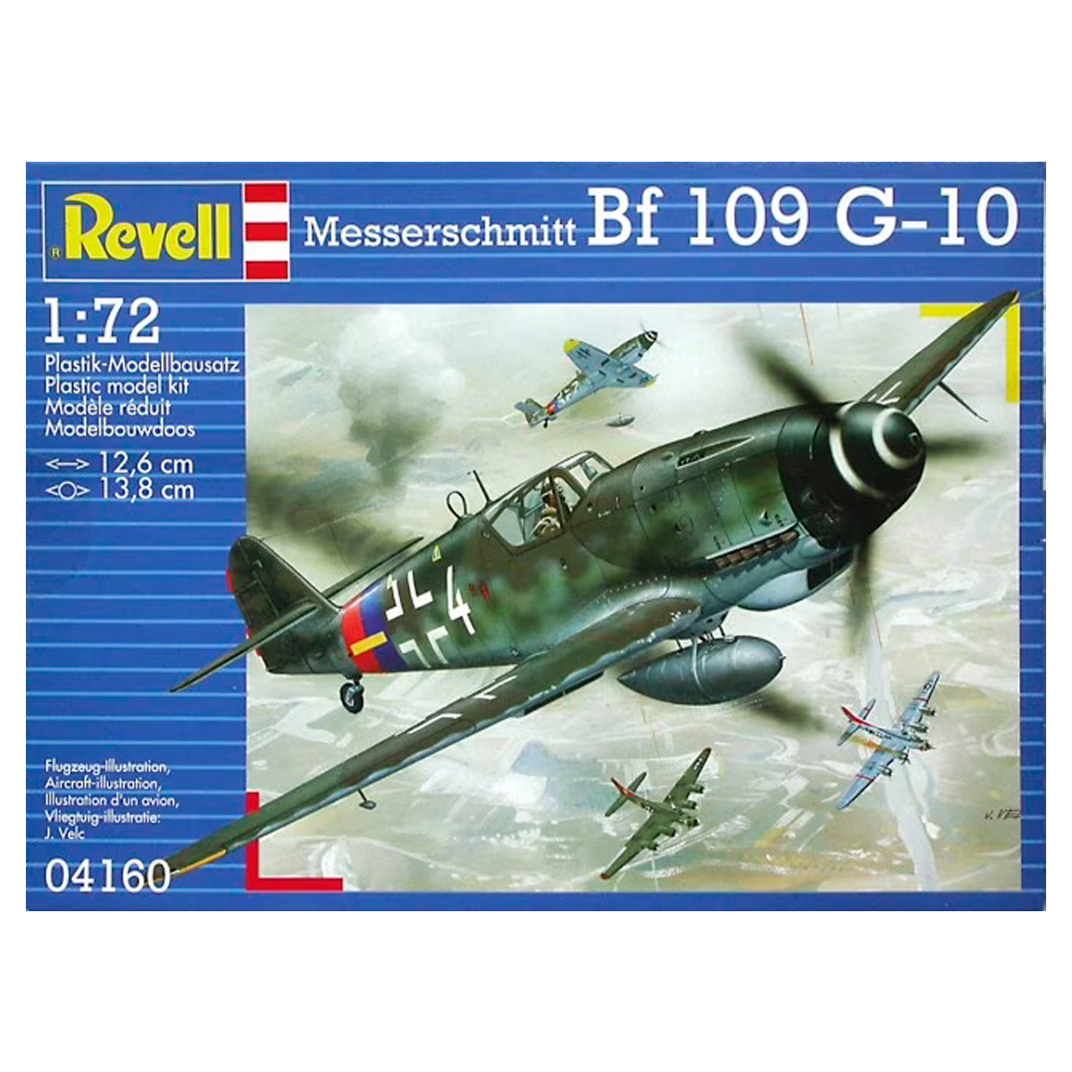 REVELL 1/72 Messerschmitt Bf 109 G-10