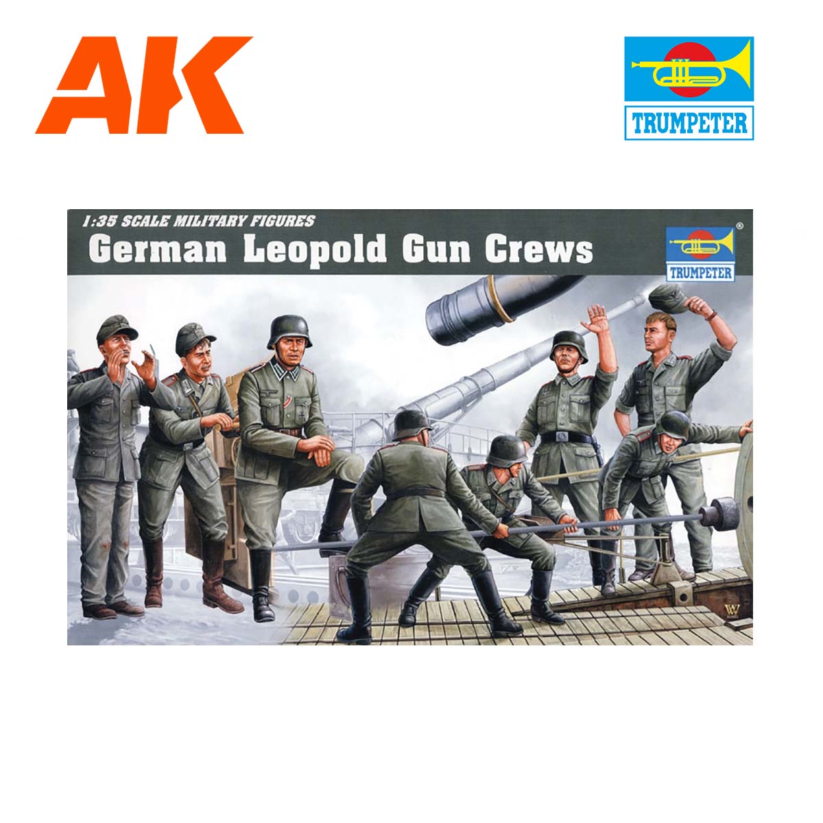 Leopold German Gun Crew 1/35