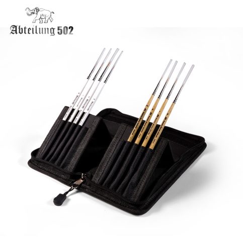ABT-AKSK ZIPPER CASE WITH BRUSHES