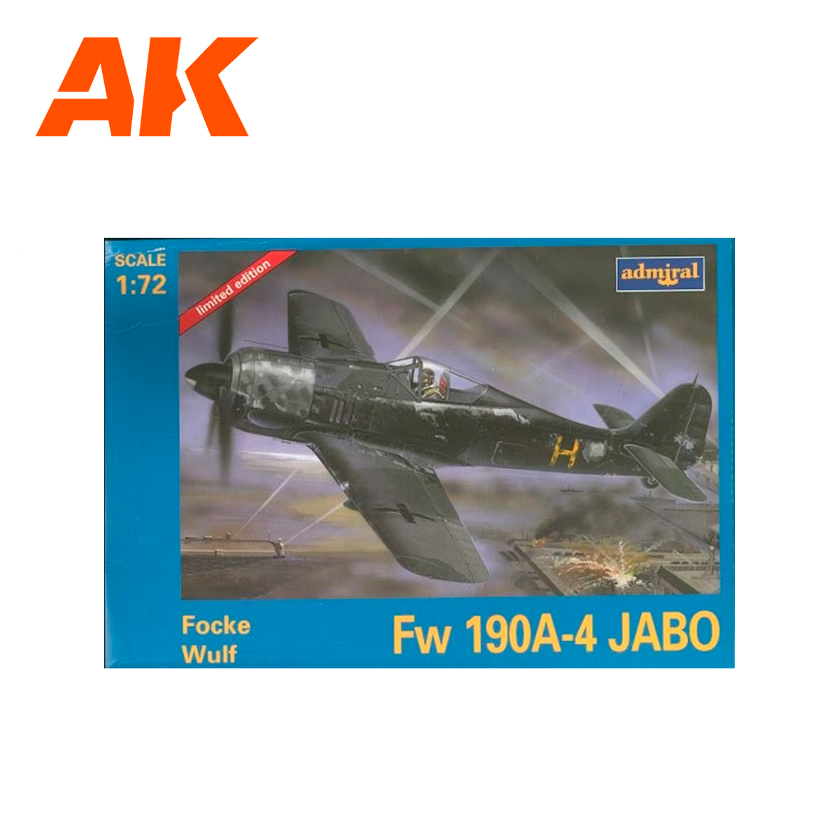 ADMIRAL 1/72 Focke-Wulf Fw 190 A-4/Jabo