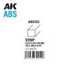 AK_ABS_6703 Strips 0.25 x 2.00 x 350mm