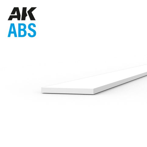 AK_ABS_6704 Strips 0.25 x 3.00 x 350mm