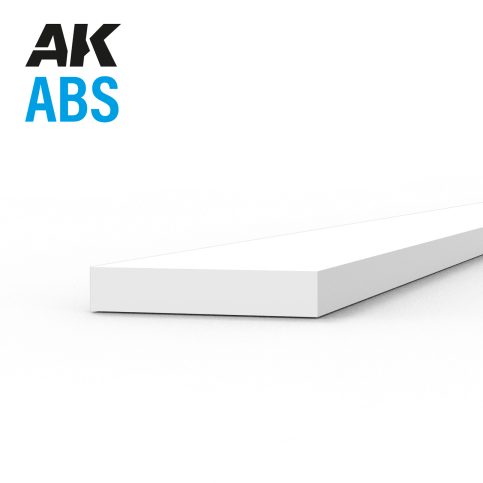 AK_ABS_6717 Strips 0.75 x 4.00 x 350mm