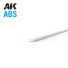 AK_ABS_6701 Strips 0.25 x 0.50 x 350mm - ABS STRIP - 10 units per bag