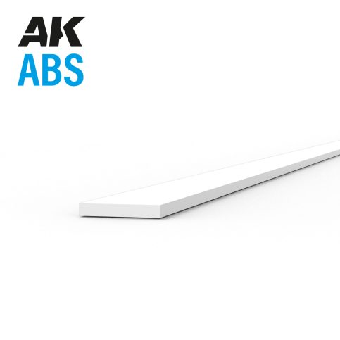 AK_ABS_6703 Strips 0.25 x 2.00 x 350mm