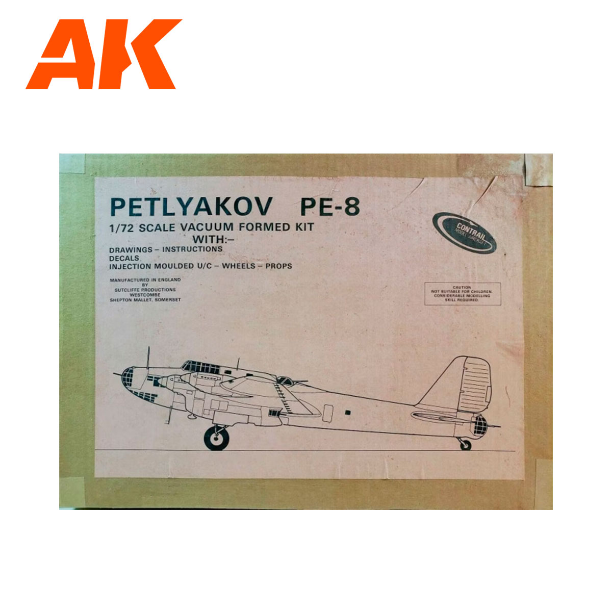 CONTRAIL 1/72 Petlyakov Pe-8