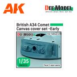 DEF DM35131 WWII British A34 Comet Canvas cover set- Early (for 1/35 Tamiya kit)