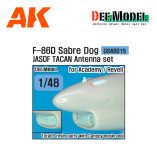 DEF DS48015 F-86D Sabre dog TACAN Antenna set (for Academy/ Revell 1/48)