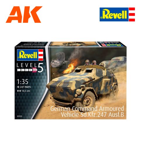 REV03335 1/35 German Armoured Command Car Sd. Kfz. 247 Ausf. B