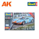 REV07696 1/24 Ford GT40 Le Mans 1968 & 1969 [Limited Edition]