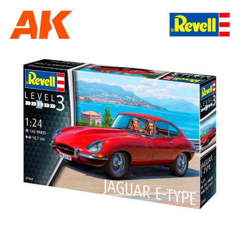 REV67668 1/24 Jaguar E-Type Coupe
