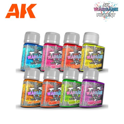AK1244_w FULL RANGE LIQUID PIGMENTS FLUOR