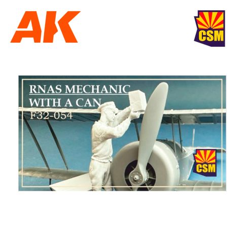 CSM-F32-054 RNAS Mechanic with a can