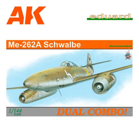 ED4420 EDUARD 1/144 Me-262A Schwalbe Dual Combo!