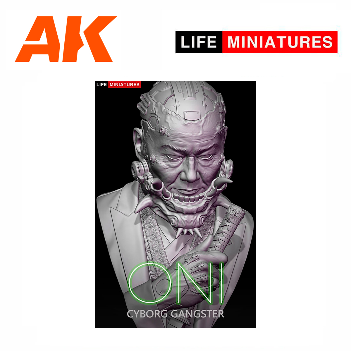 Life Miniatures – Oni – Cyborg Gangster 1/10