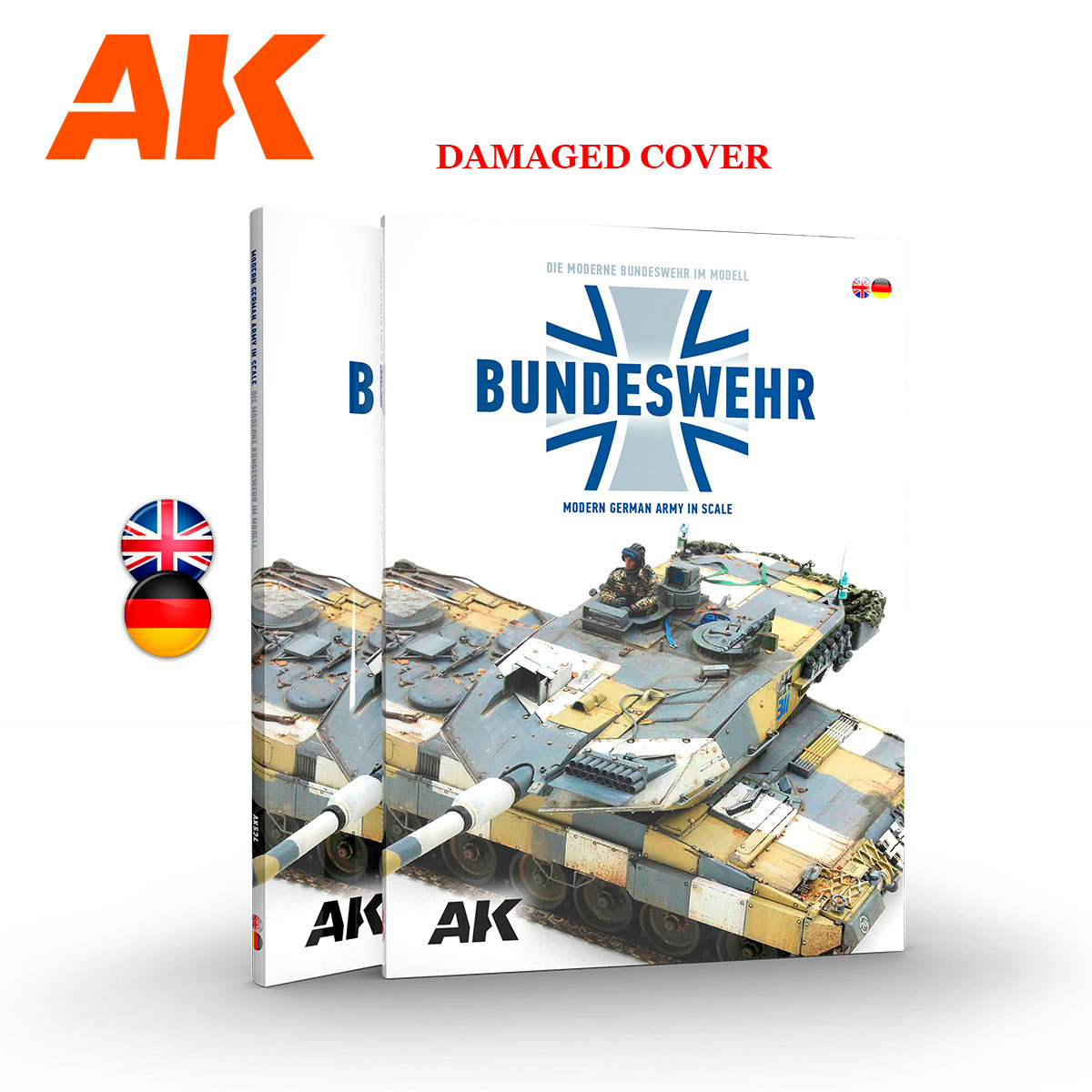 BUNDESWEHR – Modern German Army in Scale (Damaged cover)
