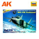 ZVEZDA 7244 ZVEZDA 1/72 Russian long-range interceptor MIG-31B Foxhound