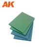 AK9327 SOFT AND SMOOTH SPONGE SANDPAPER SET 4 UNITS