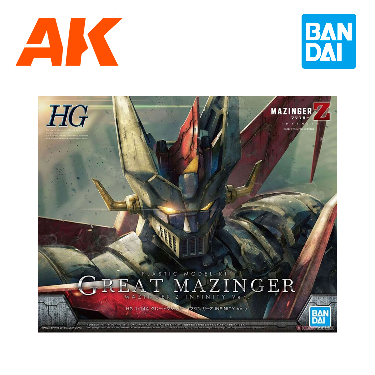 Buy HG GREAT MAZINGER INFINITY VER 1/144 online for60,50