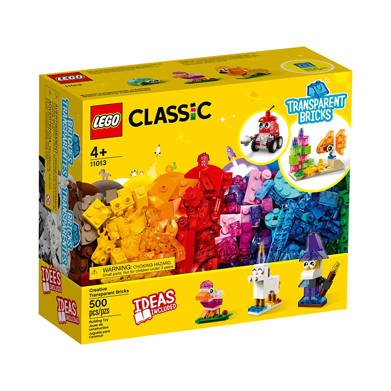 LEGO® Creative Transparent Bricks – Ladrillos Creativos Transparentes