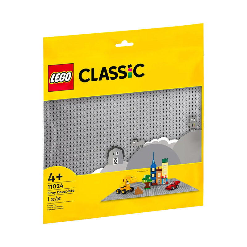 LEGO® Grey Baseplate – Base Gris