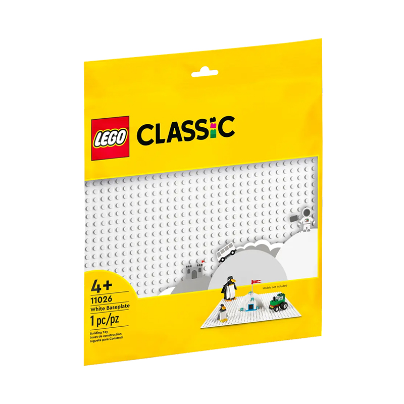 LEGO® White Baseplate – Base Blanca