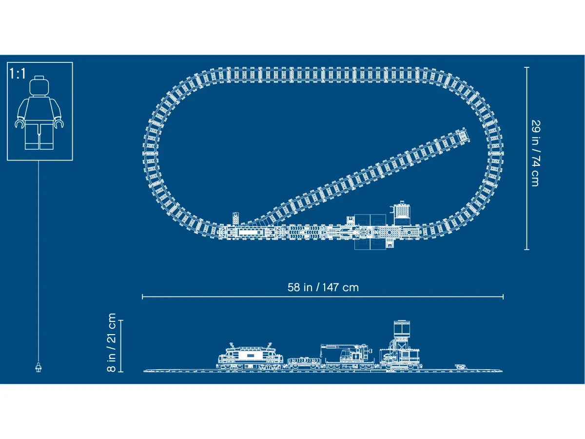 LEGO City Cargo Train 60198 Exclusive Remote Control Train Building Set  with Tracks for Kids, Top Present for Boys and Girls (1226 Pieces)