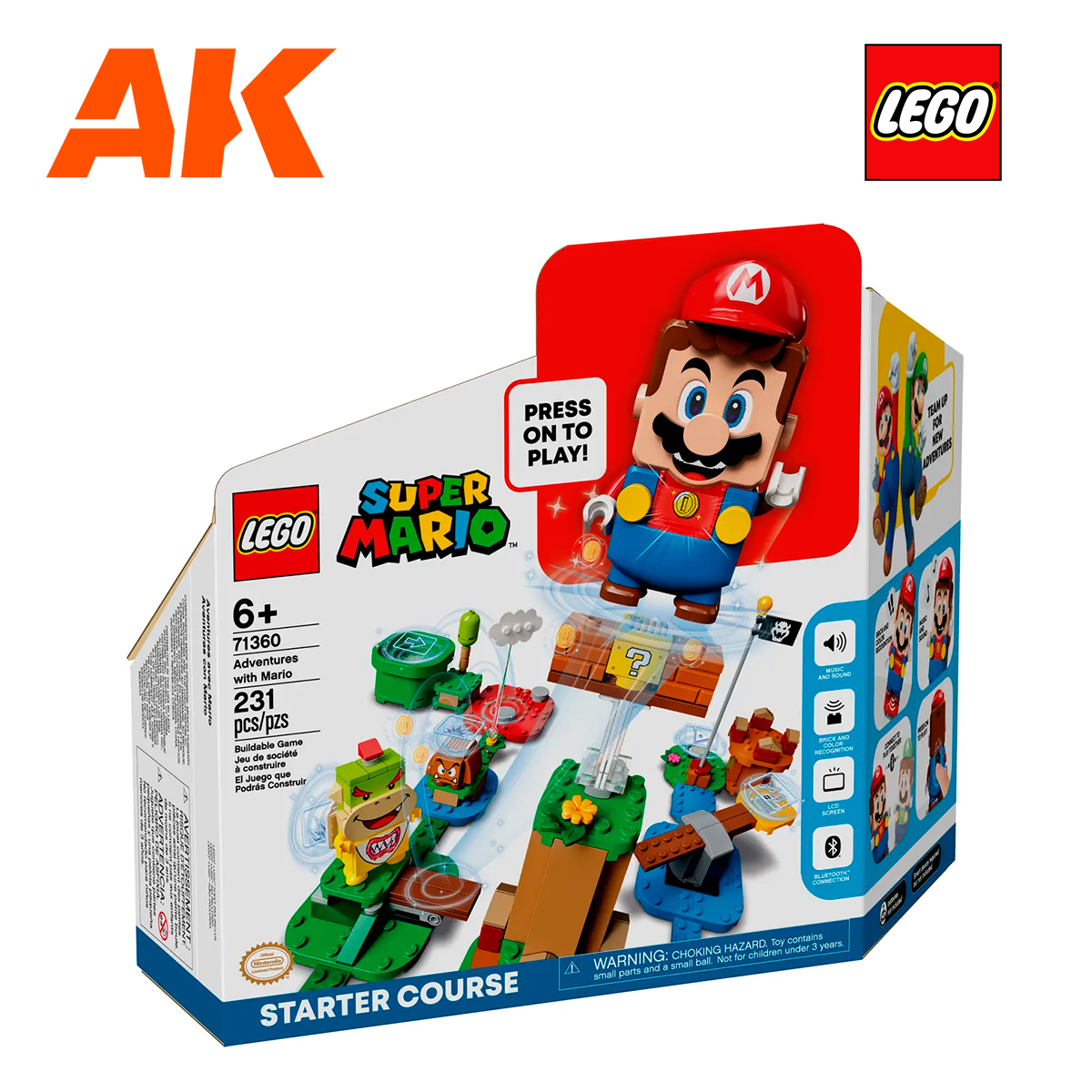 Buy LEGO® Adventures with Mario Starter Course - Pack Inicial: Aventuras  con Mario online for53,99€