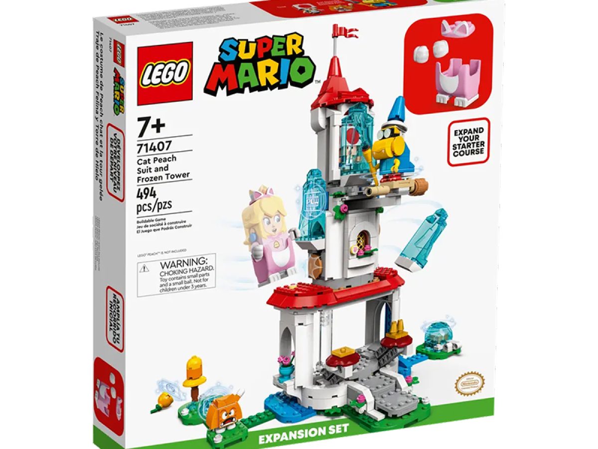 Lego Super Mario Set De Expansión: Traje De Mario De Hielo Y Mundo Helado  71415 De 105 Piezas